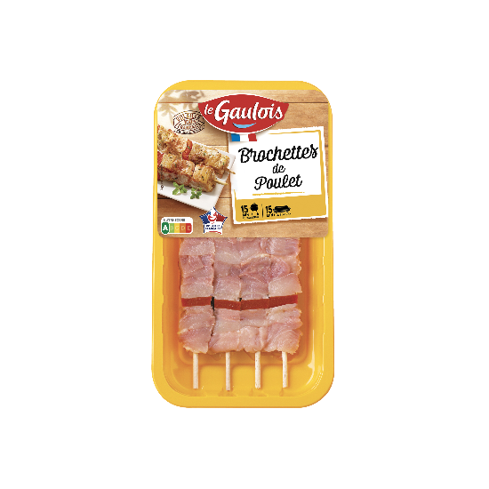 BROCHETTES DE POULET